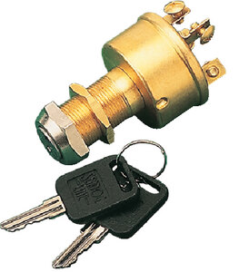 3 POSITION MAGNETO STYLE IGNITION/STARTER SWITCH (SEA DOG LINE)